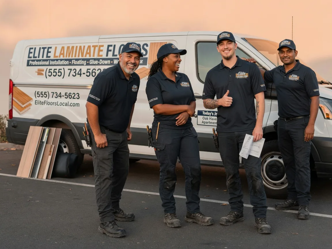 Laminate flooring installation company in Hanlontown, IA